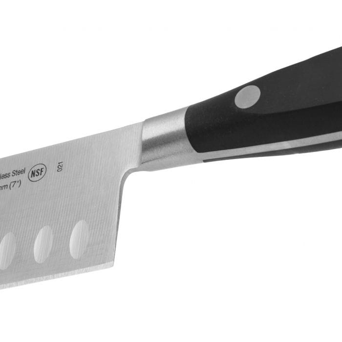 Cuchillo Santoku Serie Niza 180 mm Negro