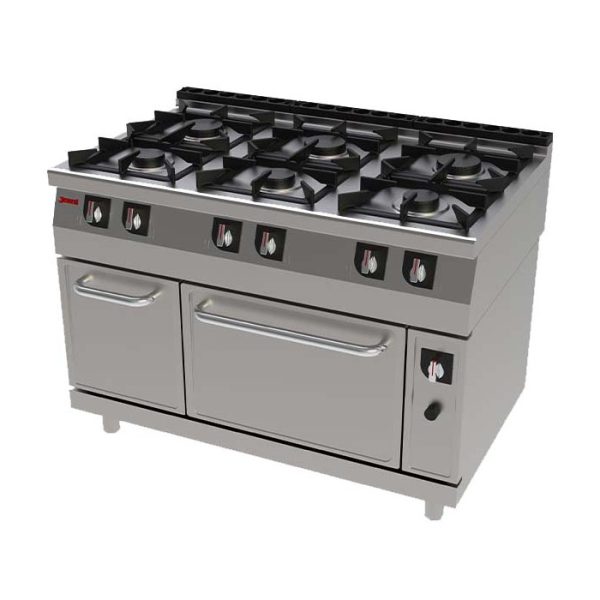 Cocina Jemi 6 Quemadores Modelo 716
