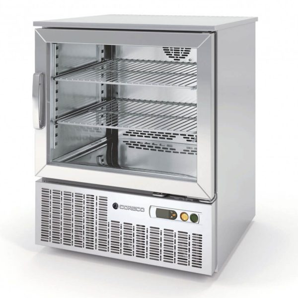 Escarchador de copas puerta cristal 125 litros CORECO ECE-140