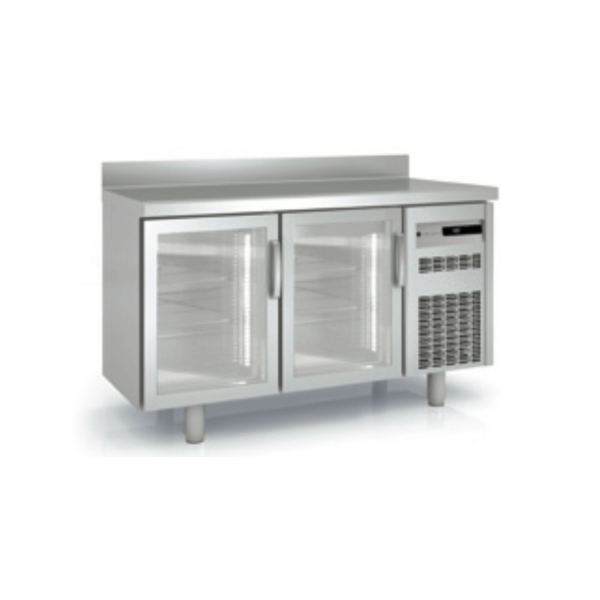 Mesa refrigerada puertas cristal fondo 60 CORECO MRSV
