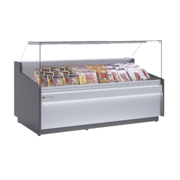 Vitrina refrigerada con reserva fondo 110 CORECO CVE-10-RC-TF Delicatessen