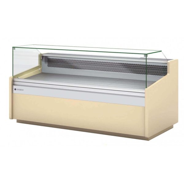 Vitrina refrigerada con reserva fondo 110 CORECO CVE-10-RCB-TF Delicatessen