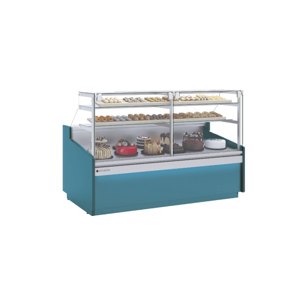 Vitrina refrigerada pasteles con reserva fondo 110 CORECO CVEPR-10E-RC-TF Delicatessen
