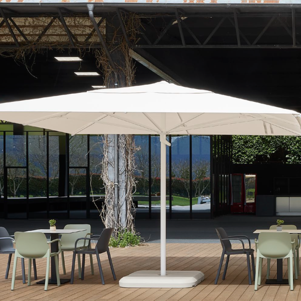 Garbar Parasol Sicilia 4x4 m 06736 Marfil